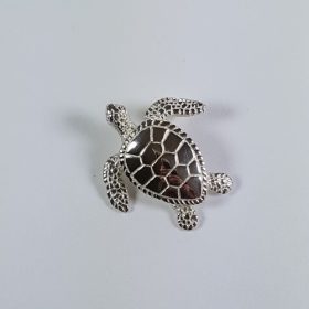 Sea Turtle Slide Sterling Silver 1-3/4 inch