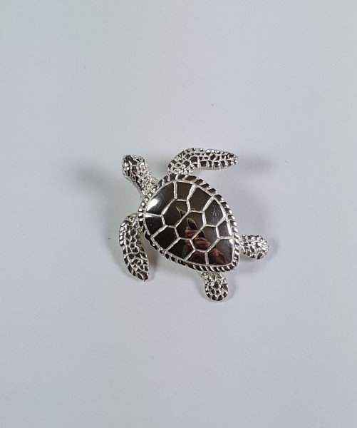 Sea Turtle Slide Sterling Silver 1-3/4 inch