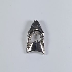 Jaws Pendant Sterling Silver 1 inch