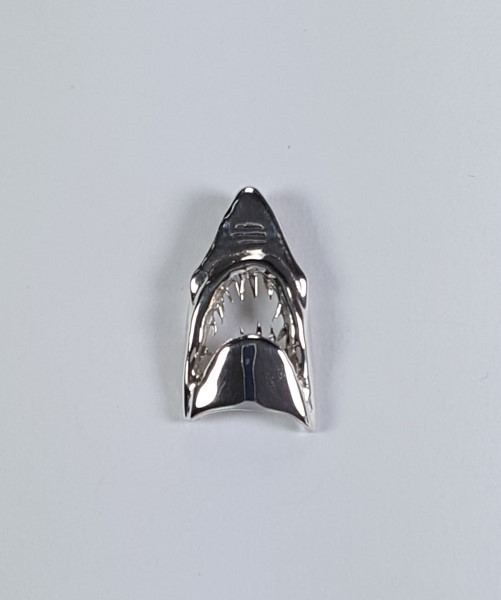 Jaws Pendant Sterling Silver 1 inch