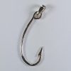Fish Hook Pendant Sterling Silver 1-1/2 inch