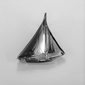 Chesapeake Skipjack Pendant Sterling Silver 1-1/4 inch