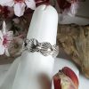 Scallop Band Ring 5mm Sterling Silver sizes 5-9