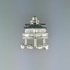 Screw Pile Lighthouse Pendant Sterling Silver 3/4 x 7/8 inch